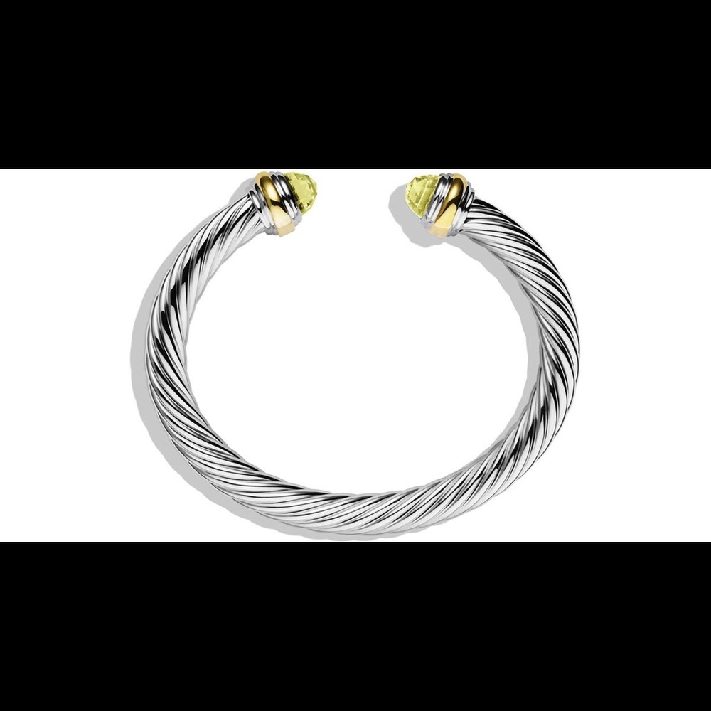 David Yurman Cable Classics Bracelet with Citrine - Picture 5 of 7